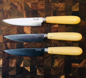 Pallares Solsona Couteaux de cuisine avec manche en buis - Lame en Inox