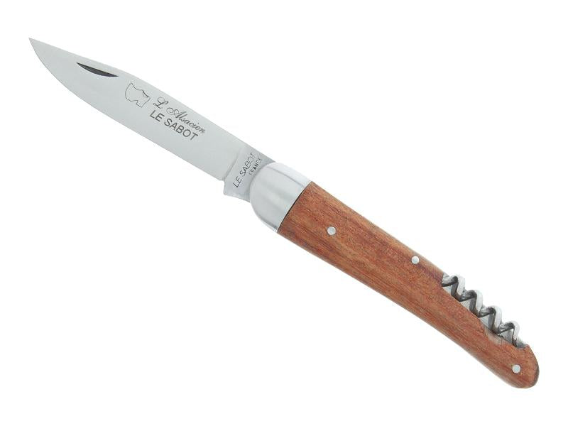 L'ALSACIEN Couteau de Poche AU SABOT Manche 10.5cm Bubinga