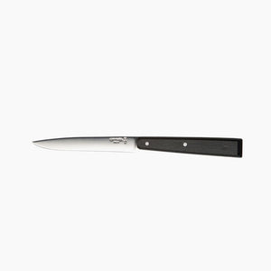 Couteau de table Bon Appetit N°125 manche bois verni, lame inox 11cm, Opinel