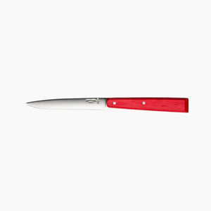 Couteau de table Bon Appetit N°125 manche bois verni, lame inox 11cm, Opinel