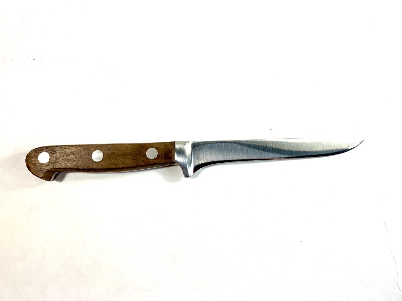 Couteau desosser inox 14cm SABATIER par THIERS-ISSARD manche Ronce de Noyer