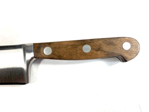 Couteau de cuisine inox 20cm SABATIER par THIERS-ISSARD manche Ronce de Noyer