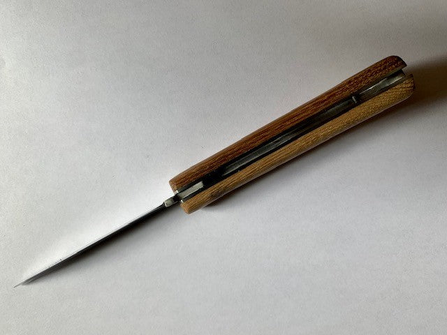 Le Mineur couteau de poche, manche bois de chataîgner Ardèchois 300 ans +