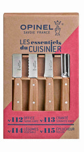Opinel Essentiels Cuisinier Naturel - 4 éléments - Cooks' Knives