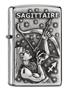 Classic Briquet Tempête Zippo Horoscope Sagittaire - Sagitarius