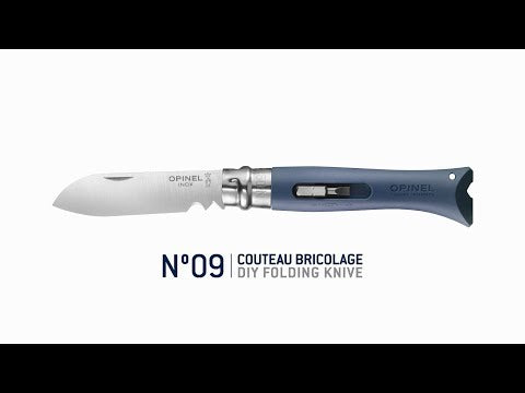 Opinel DIY Couteau Bricolage Fermant No 09 - Folding DIY Knife