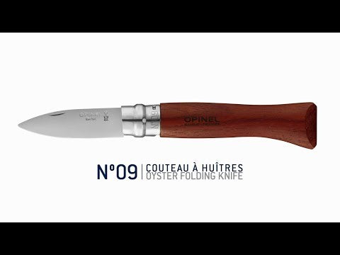 Opinel n°9 couteau à huitre - Coutellerie Henry